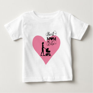 「お最高の母さん今まで – 心のこもった瞬間」 ベビーTシャツ