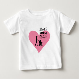「お最高の母さん今まで – 心のこもった瞬間」 ベビーTシャツ