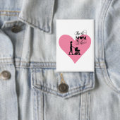 「お最高の母さん今まで – 心のこもった瞬間」 缶バッジ (インサイチュ)