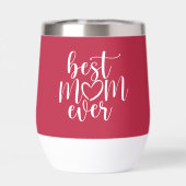 お最高の母さん熱いピンクと白 (背面)