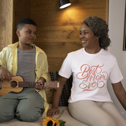 お最高の母さん筆跡 Tシャツ