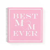 「お最高の母さん」エレガント、ピンク色の可愛い白ハート