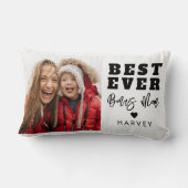 お最高の母さん |写真 ランバークッション (裏面)