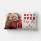 お最高の母さん |写真 ランバークッション (裏面)