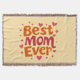 お最高の母さん – 居心地の良い、温かい、愛に満ちた！ スローブランケット
