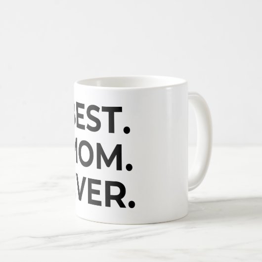 お最高の母さん、母の日の贈り物、母さんを愛して コーヒーマグカップ (正面右)
