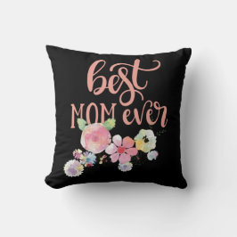 お最高の母さん。水彩花 クッション
