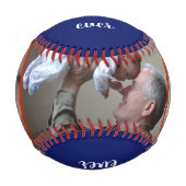 お最高の父さんの日3写真コラージュ 野球ボール (正面)