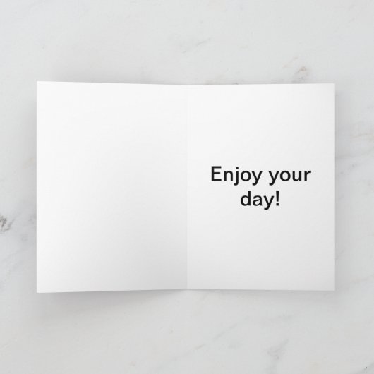 お最高の父さん カード (内部)