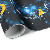 お月さまと背中が大好き –  ラッピングペーパー (ロールコーナー)