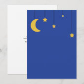 お月様と星の招待状 (正面/裏面)