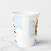 お月様に夢中なスパークリングムーンの子供の誕生日 紙コップ (右)