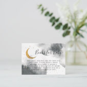 お月様を超えたグレイゴールドブックリクエスト エンクロージャーカード (スタンド正面)