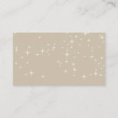 お月様を超えて テディベア 赤ちゃんシャワー おむつくじ エンクロージャーカード (裏面)