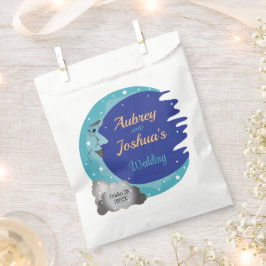 お月見ウェディングパーソナライズドギフトバッグ フェイバーバッグ