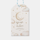 お月見ベイビーシャワープレゼントタグ ギフトタグ (正面)