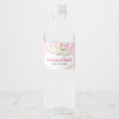 お月見ベイビーシャワー ペットボトルラベル (正面)