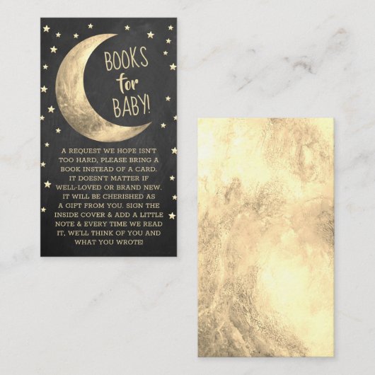 お月見 | 赤ちゃんのシャワー絵本 ベビーカード エンクロージャーカード (正面/裏面)