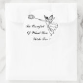 お望みには注意して!シール ラウンドシール (バッグ)