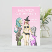 お来前はハローウィンパーティ 招待状 (スタンド正面)