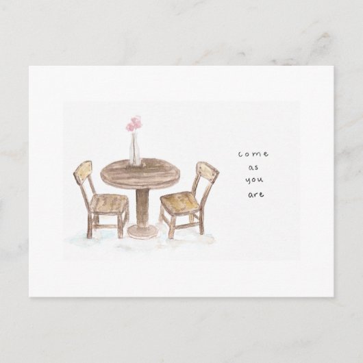 お来前は葉書だ ポストカード (正面)