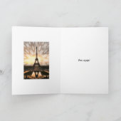 お楽しみなさい！テンプレート カード (内部)