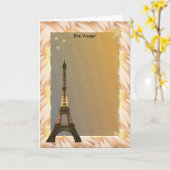 お楽しみなさい！テンプレート カード (黄色い花)