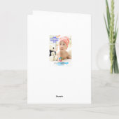 お楽しみのクリスマスカードをパーソナライズ シーズンカード (裏面)