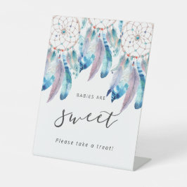 お楽しみサインBohoベビーシャワー特典 台座サイン