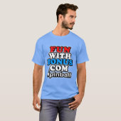 お楽しみボーナス ピンボールTシャツ 匿名名言 3 Tシャツ (正面フル)