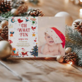 お楽しみ写真誕生日招待状 招待状