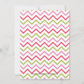 お楽しみ EDITABLE COLOR パーティー招待状 招待状 (裏面)