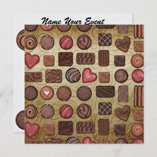 お楽しみ – SRF 招待状 (正面/裏面)