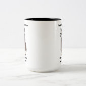 お楽しむ休みいたずらっ子 ツートーンマグカップ (中央)