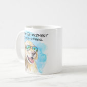 お楽しむ前のゴールデンおもしろいズ・プン・ハッピーリタイア コーヒーマグカップ (正面左)