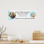 お楽しむ前のゴールデンおもしろいズ・プン・ハッピーリタイア ポスター (キッチン)