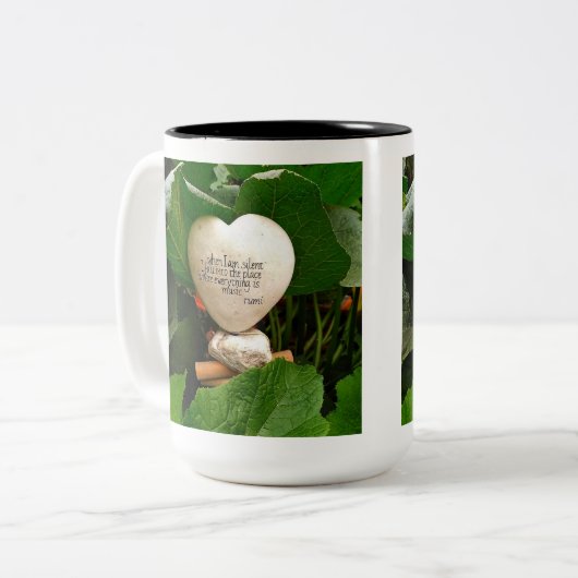 お楽しむ前のビールの安らお気に入りのしいマグカップ！ ツートーンマグカップ (正面左)