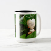 お楽しむ前のビールの安らお気に入りのしいマグカップ！ ツートーンマグカップ (正面右)