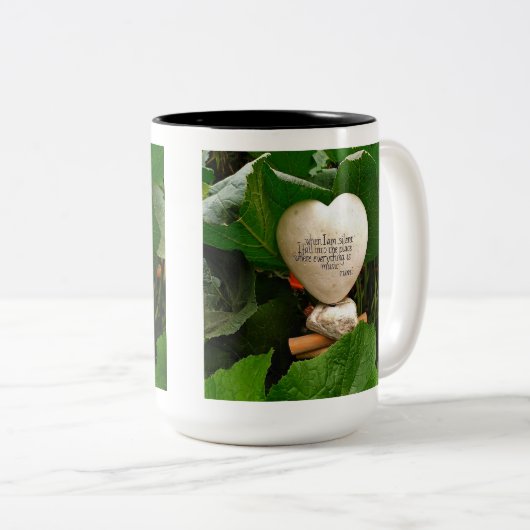 お楽しむ前のビールの安らお気に入りのしいマグカップ！ ツートーンマグカップ (正面右)