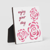 お楽しむ前の日 フォトプラーク (正面)