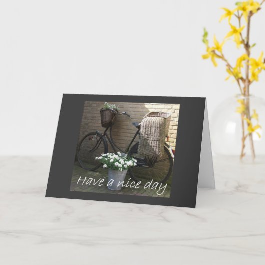 お楽しむ前の最高の誕生日 カード (黄色い花)