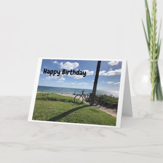 お楽しむ客様の日*お客様独自の方法で*誕生日 カード (正面)