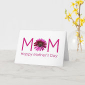 -お楽しむ母さんの日よ カード (黄色い花)