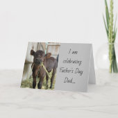 お楽しむ父様の日のパパと愛してる カード (正面)