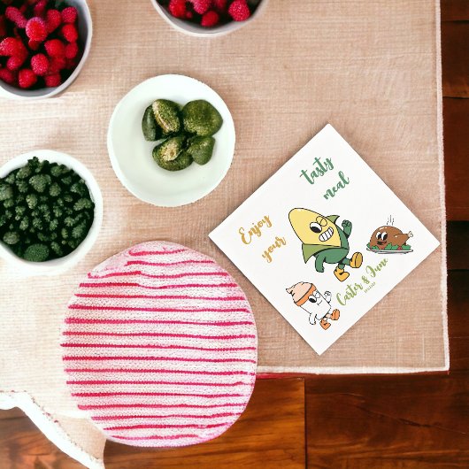 お楽しむ食い スタンダードカクテルナプキン