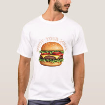 お楽しむ食事のTシャツ