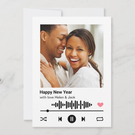 お正月おめでとうお気に入りのあいさつカード カード (正面)