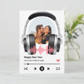 お正月おめでとうお気に入りのあいさつカード 案内状 (スタンド正面)