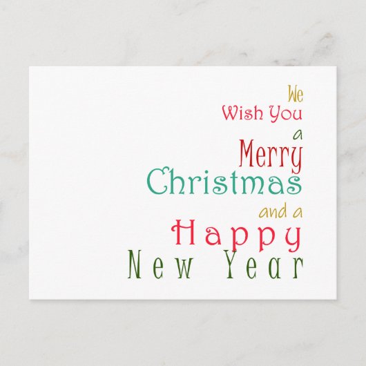 お正月おめでとうございます シーズンポストカード (正面)