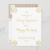 お正月おめでとうございます シーズンポストカード (正面/裏面)